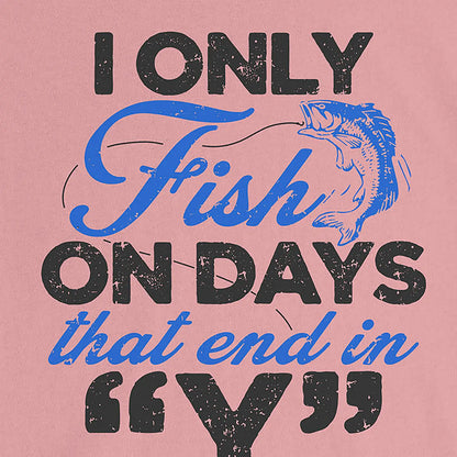 Pink, ‘Y’-Day Fishing Ladies’ Tee – fish-room