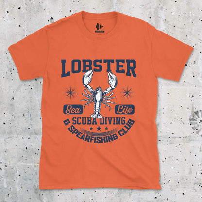 Orange, Lobster Sea Fishing Tee – fish-room