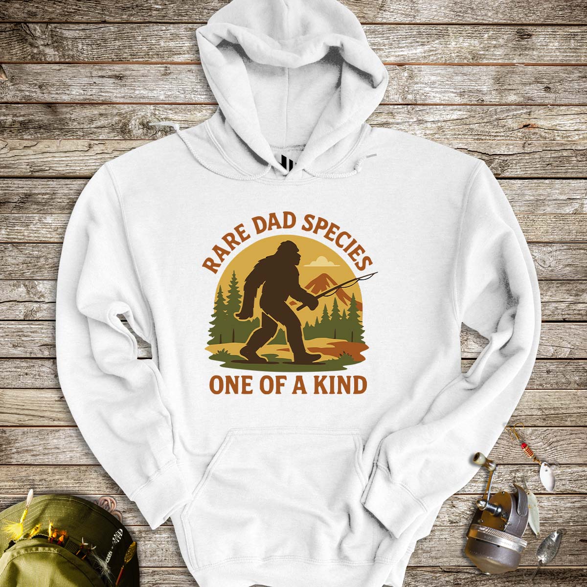 Rare Dad Species – One of a Kind Hoodie - FISH - ROOM LLC