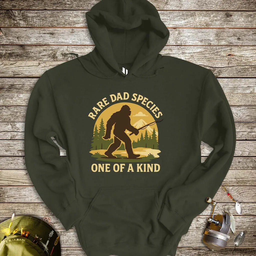 Rare Dad Species – One of a Kind Hoodie - FISH - ROOM LLC
