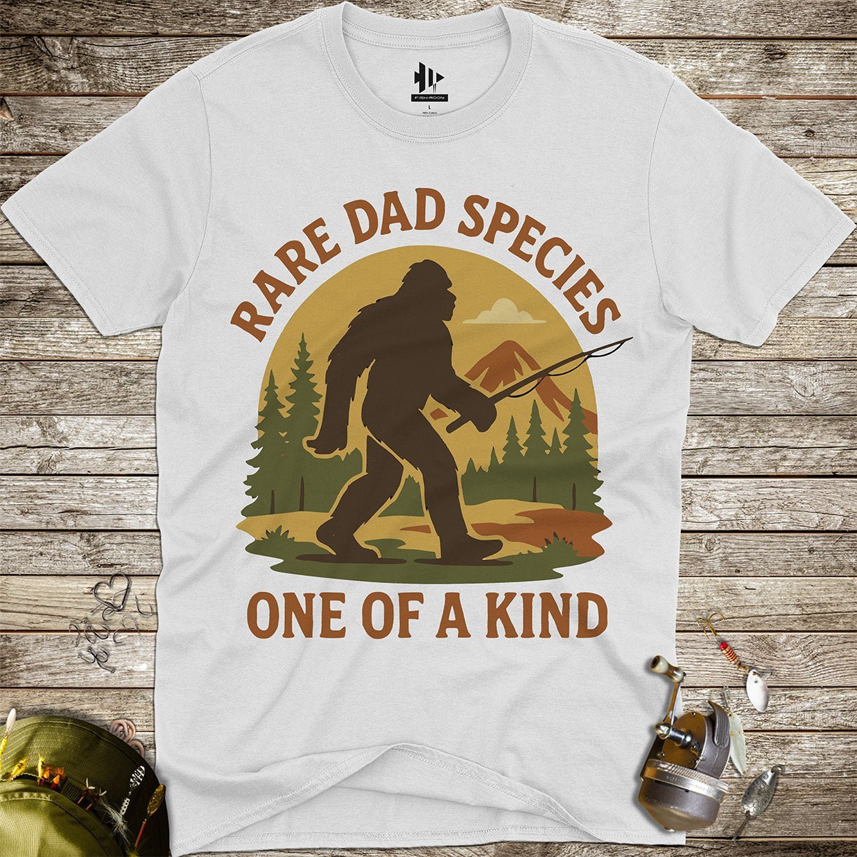 Rare Dad Species – One of a Kind Tee - FISH - ROOM LLC