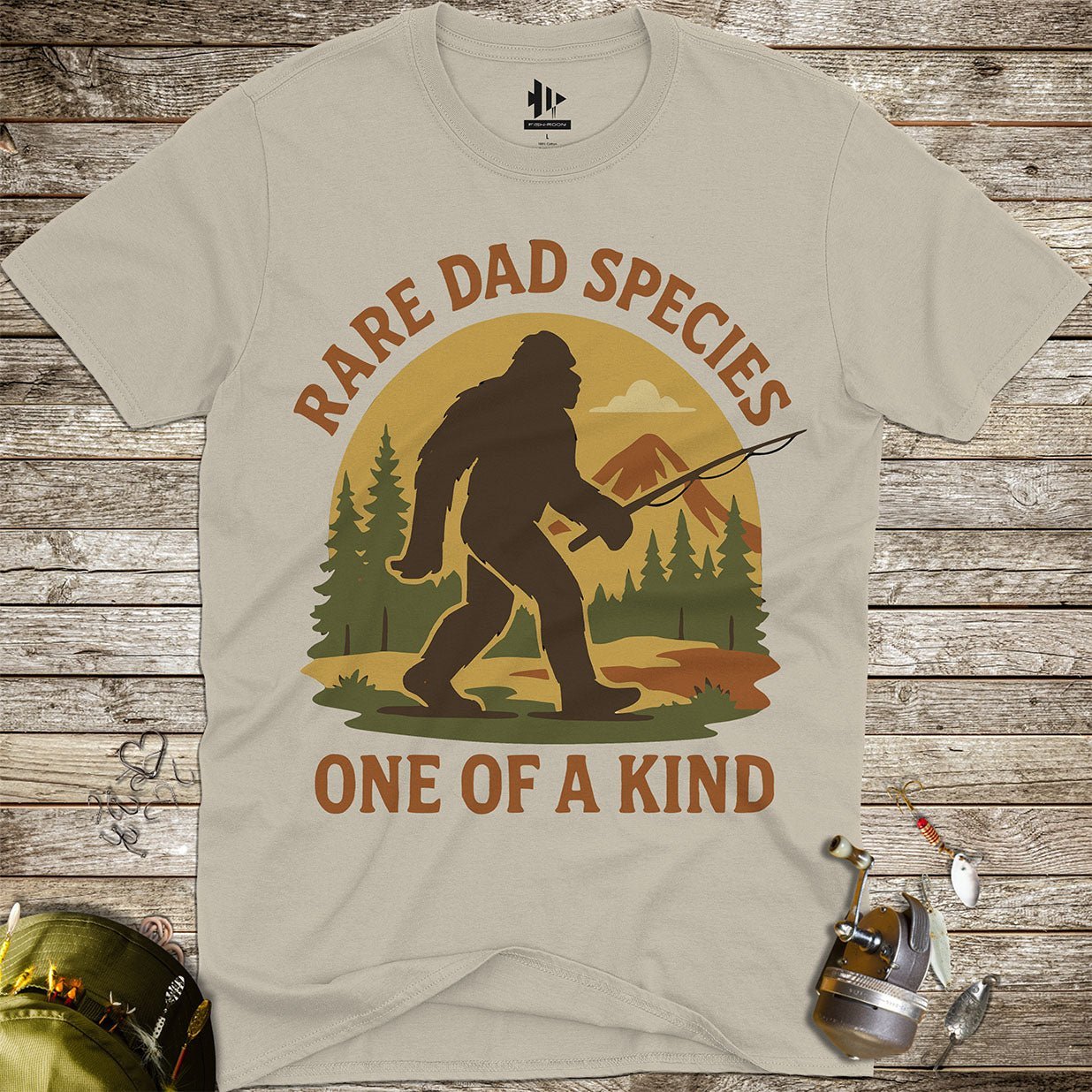 Rare Dad Species – One of a Kind Tee - FISH - ROOM LLC