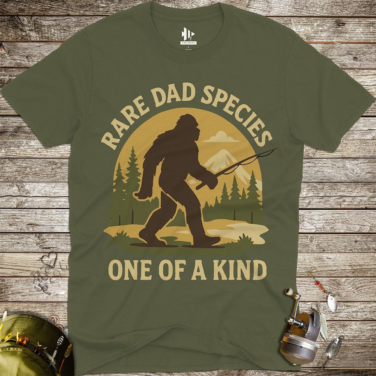 Rare Dad Species – One of a Kind Tee - FISH - ROOM LLC
