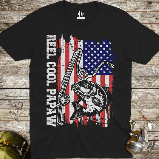 Reel Cool Papaw Tee - FISH - ROOM LLC