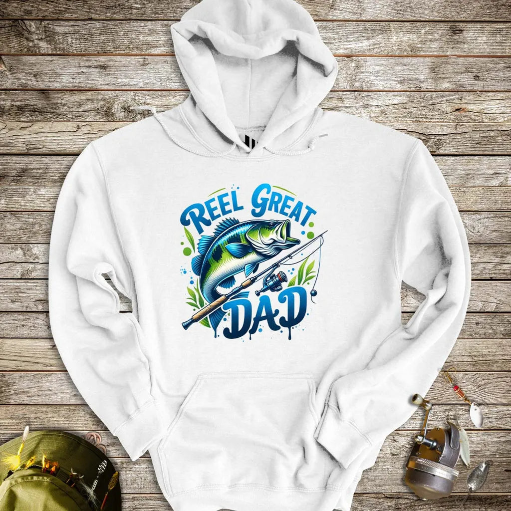 Reel Great Dad Hoodie - FISH - ROOM LLC