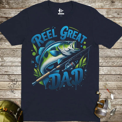 Reel Great Dad Tee - FISH - ROOM LLC