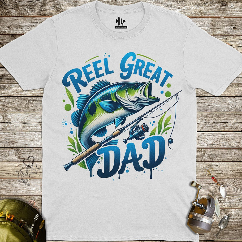 Reel Great Dad Tee - FISH - ROOM LLC