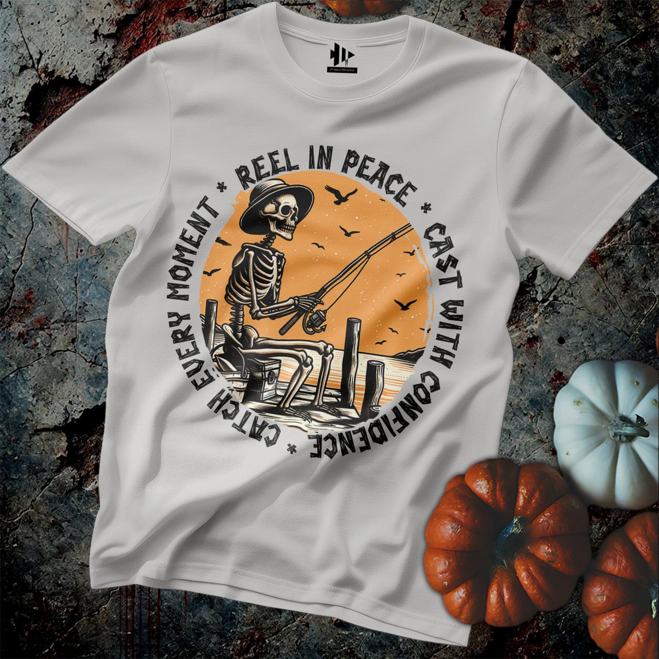 Reel In Peace Tee - FISH - ROOM LLC
