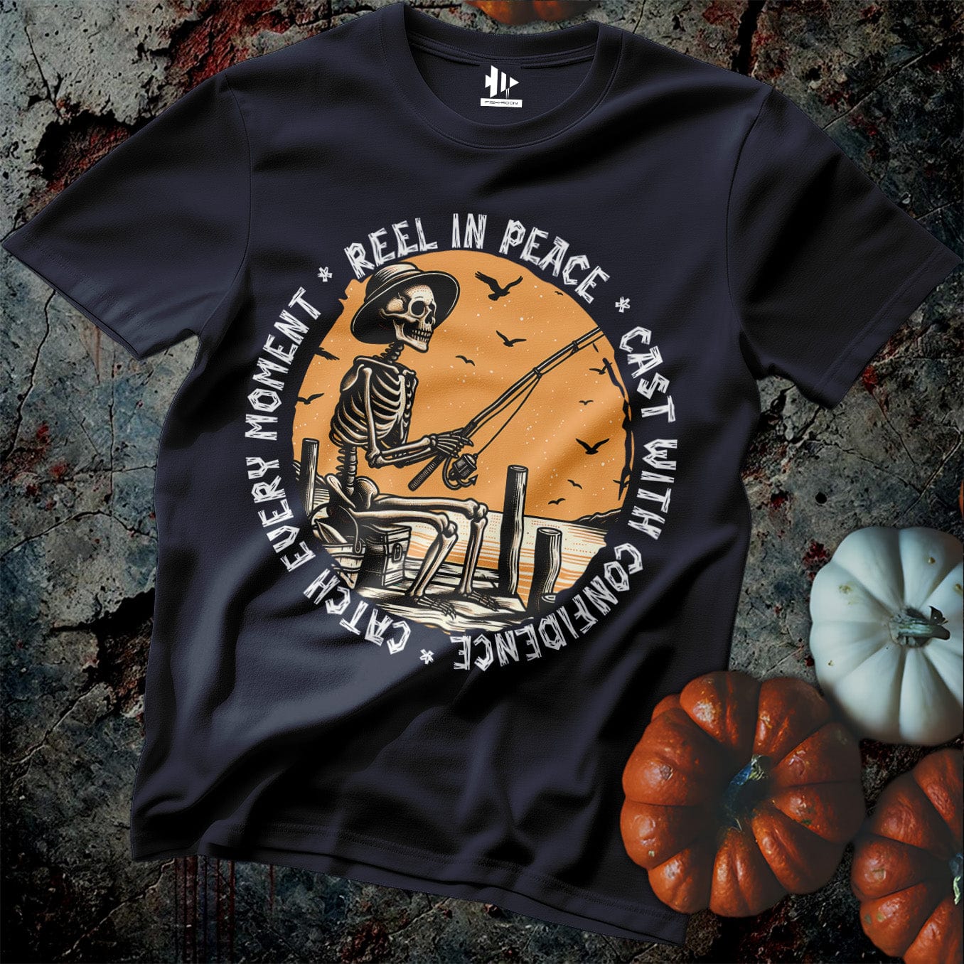 Reel In Peace Tee - FISH - ROOM LLC