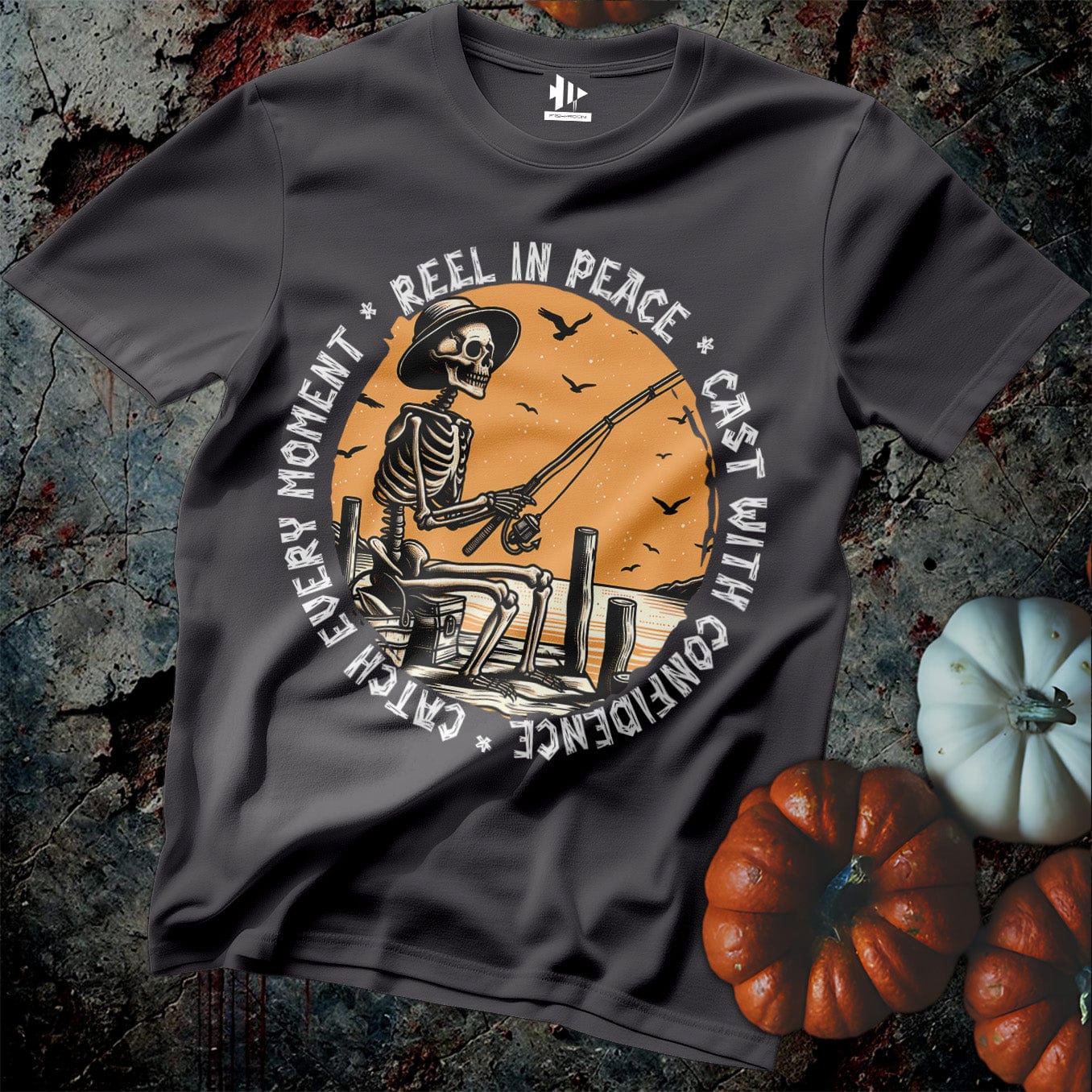 Reel In Peace Tee - FISH - ROOM LLC