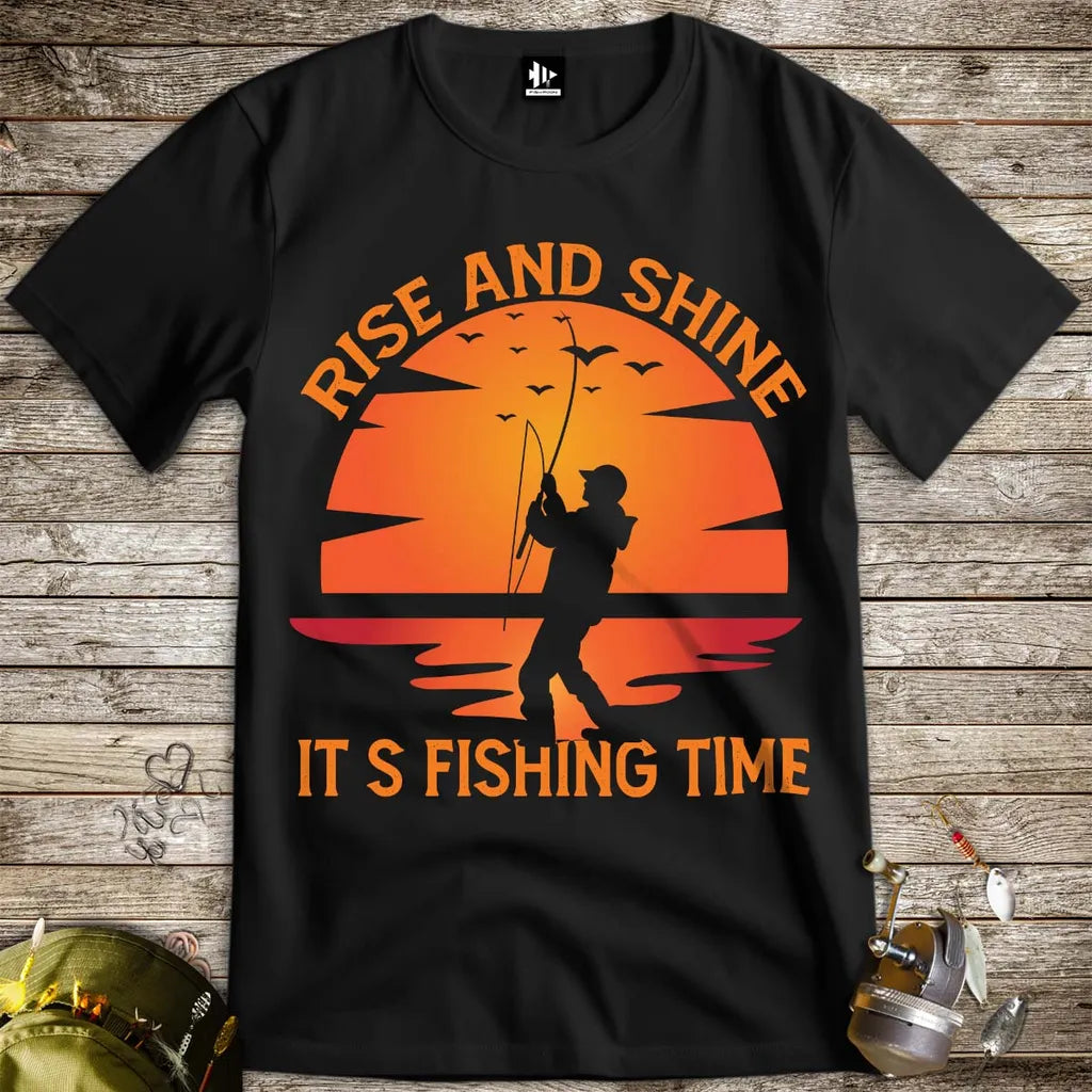 Rise and Shine Tee - FISH - ROOM LLC