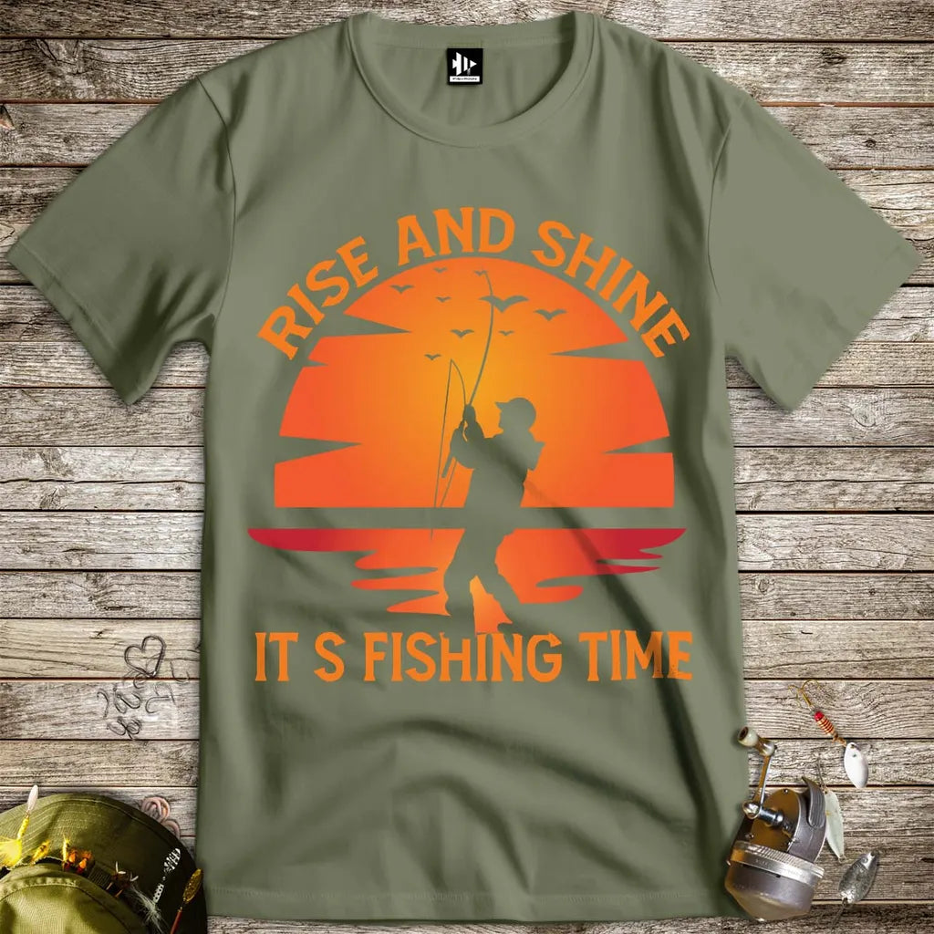 Rise and Shine Tee - FISH - ROOM LLC