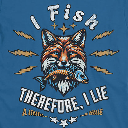Royal, I Fish, Therefore I Lie... A Little Tee – fish-room