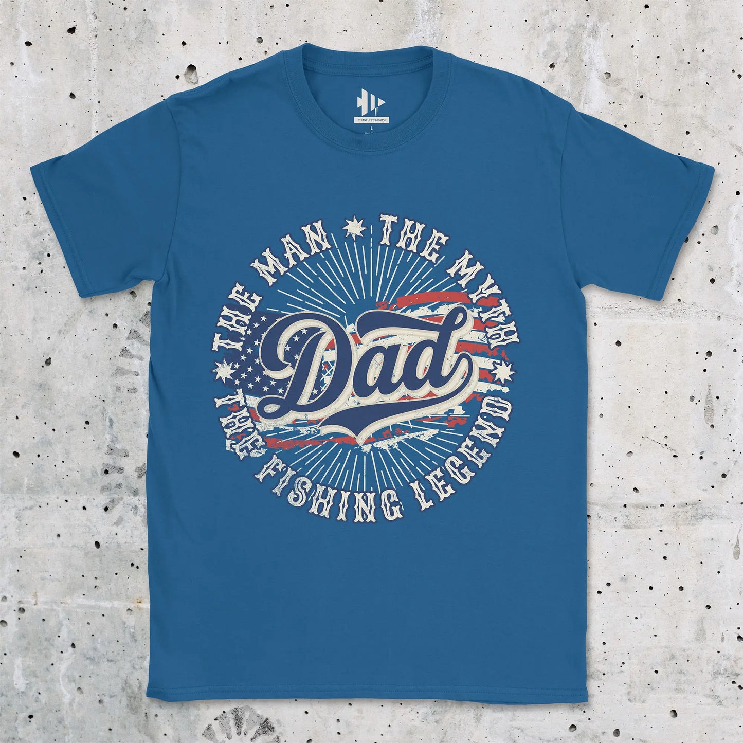 Royal, Legendary Dad Fishing Tee – fish-room