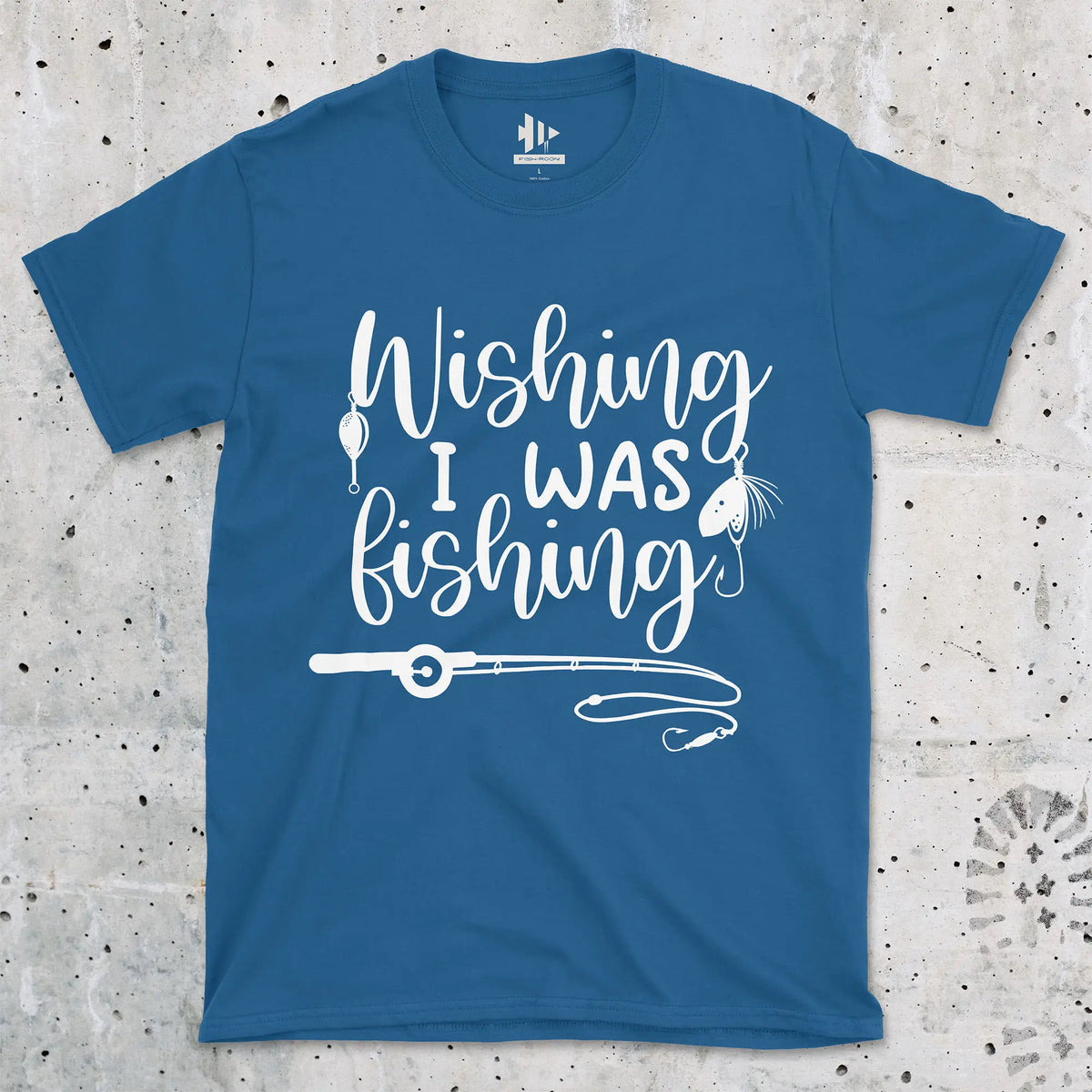 Royal, Wishing I was Fishing Tee – fish-room