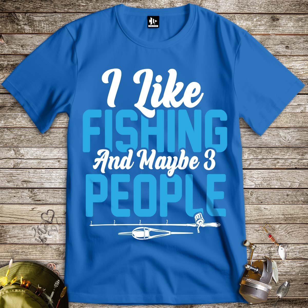 I Like Fishing Tee-funny fishing t shirt-FISH-ROOM LLC