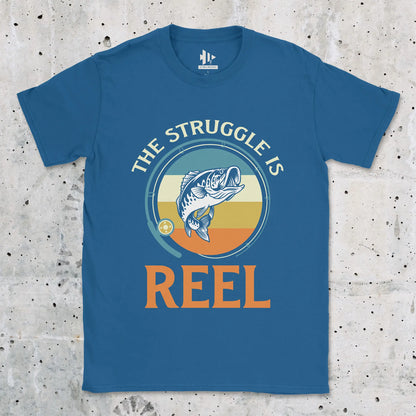 Royal, The Struggle Is Reel Tee – fish-room