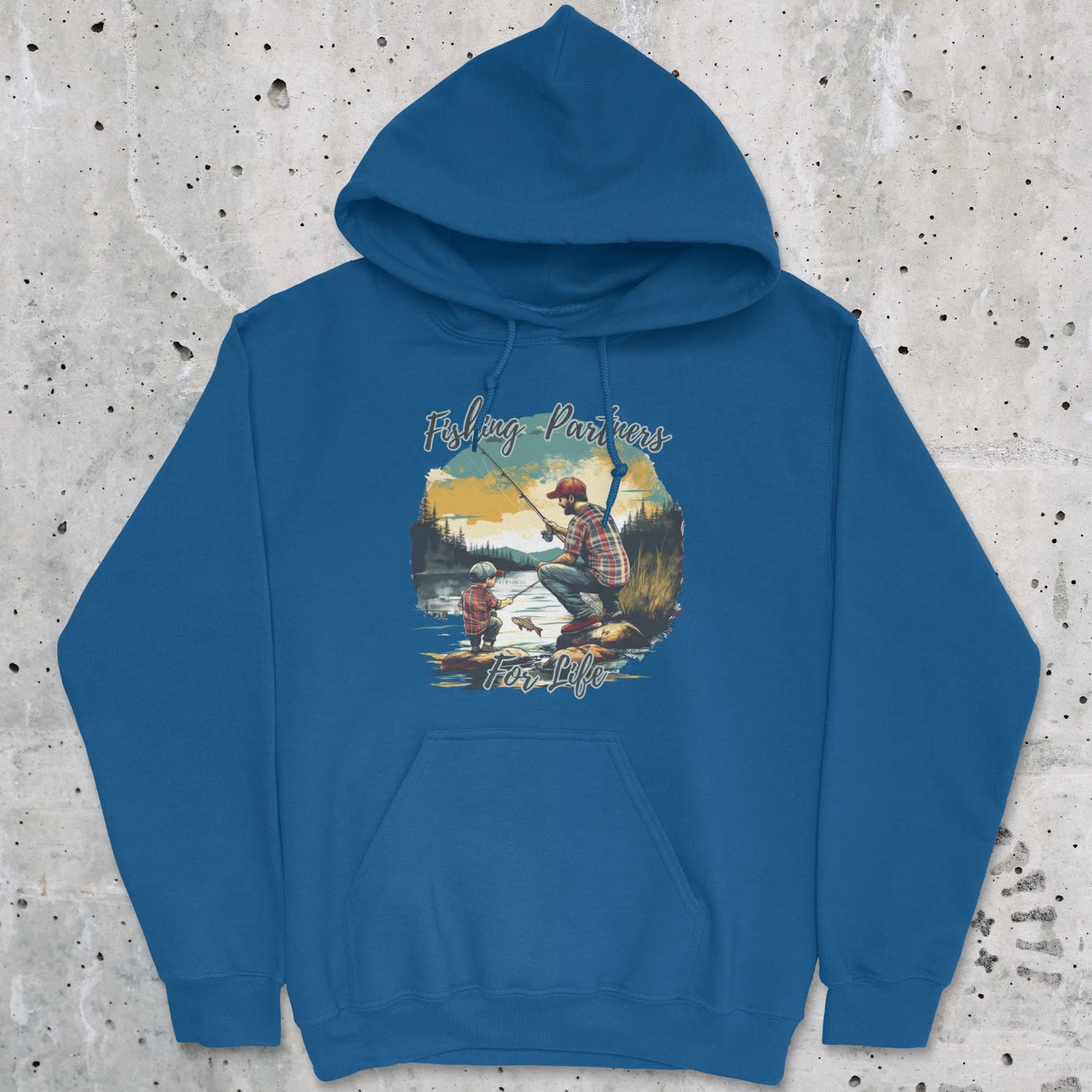 Royal, Fishing Partners for Life Hoodie – fish-room