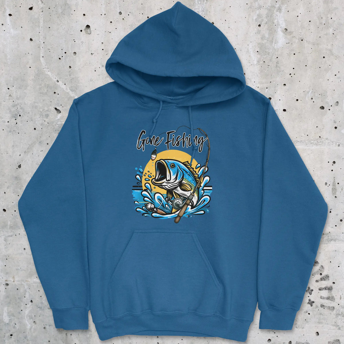 Royal, Gone Fishing Hoodie – fish-room