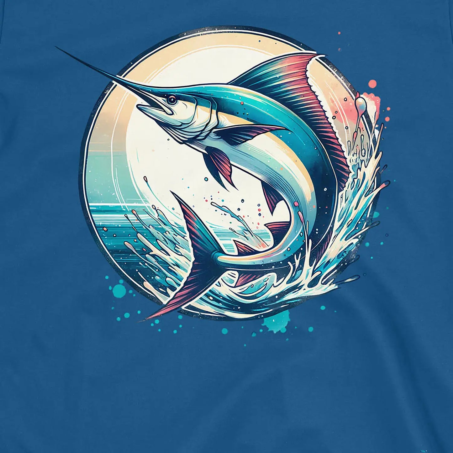 Royal, Swordfish Ocean Sunset Tee – fish-room