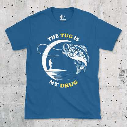 Royal, The Tug Is My Drug Tee – fish-room