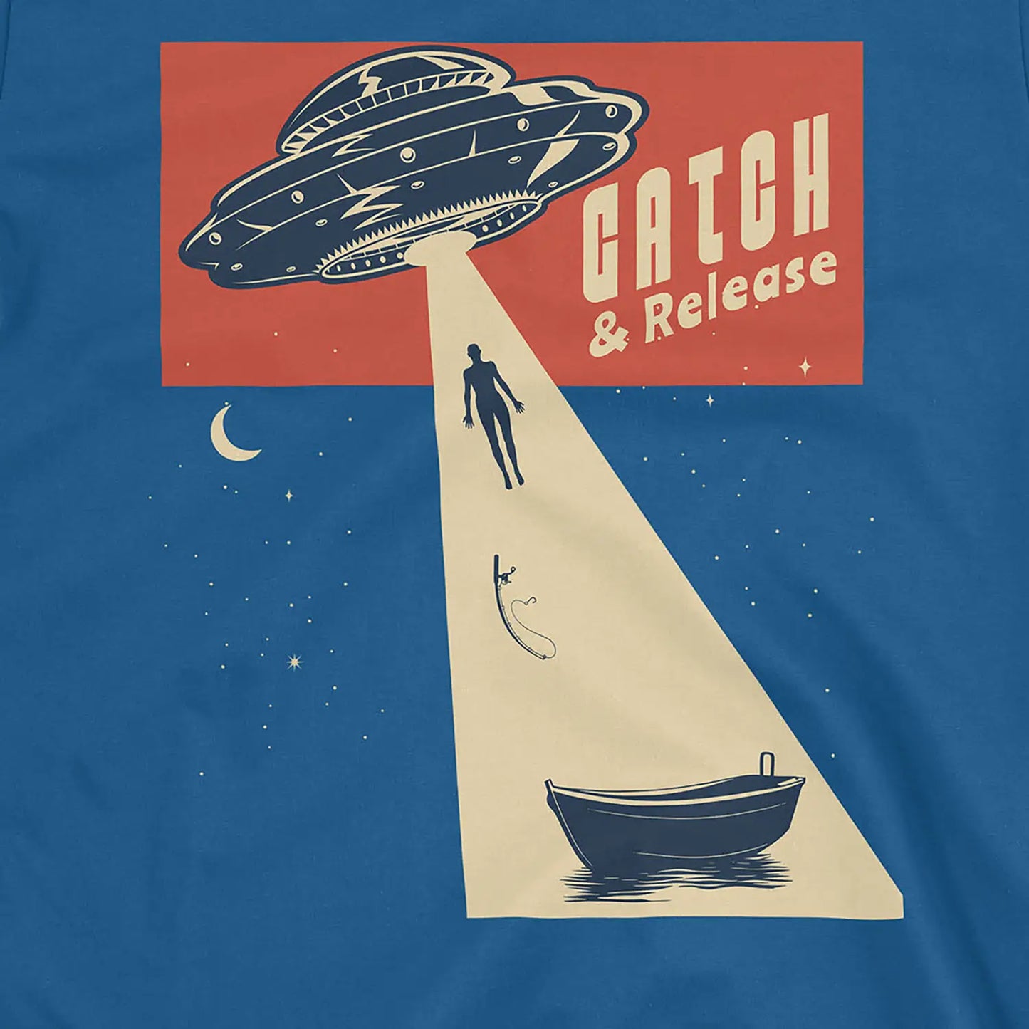 Catch & Release – UFO Edition Tee Royal T-Shirt