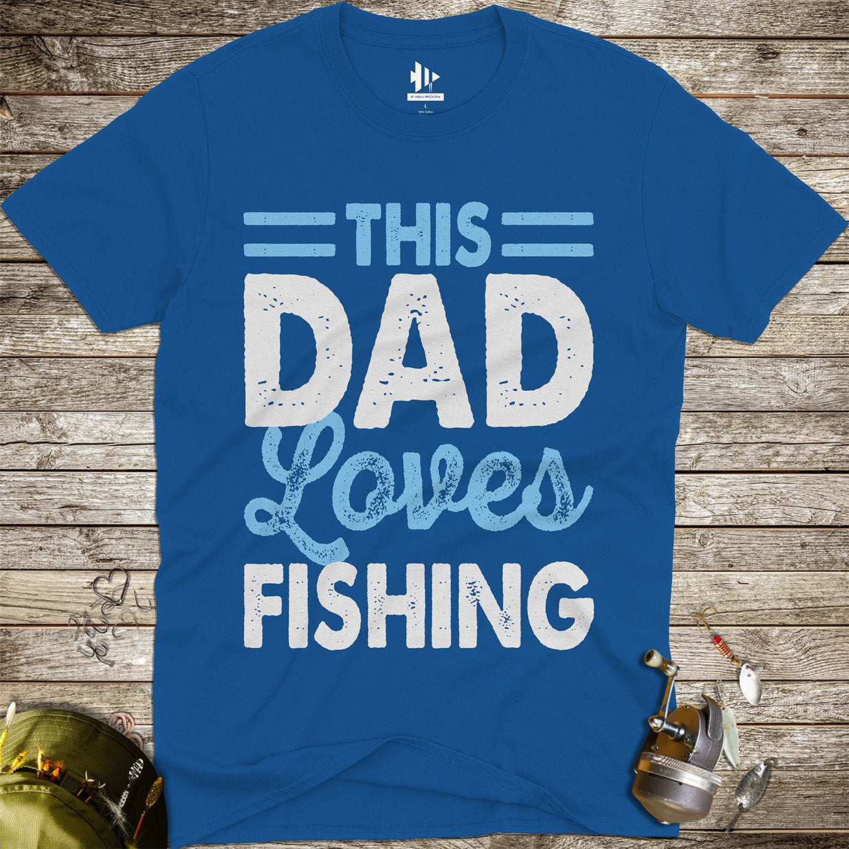 This Dad Loves Fishing Tee