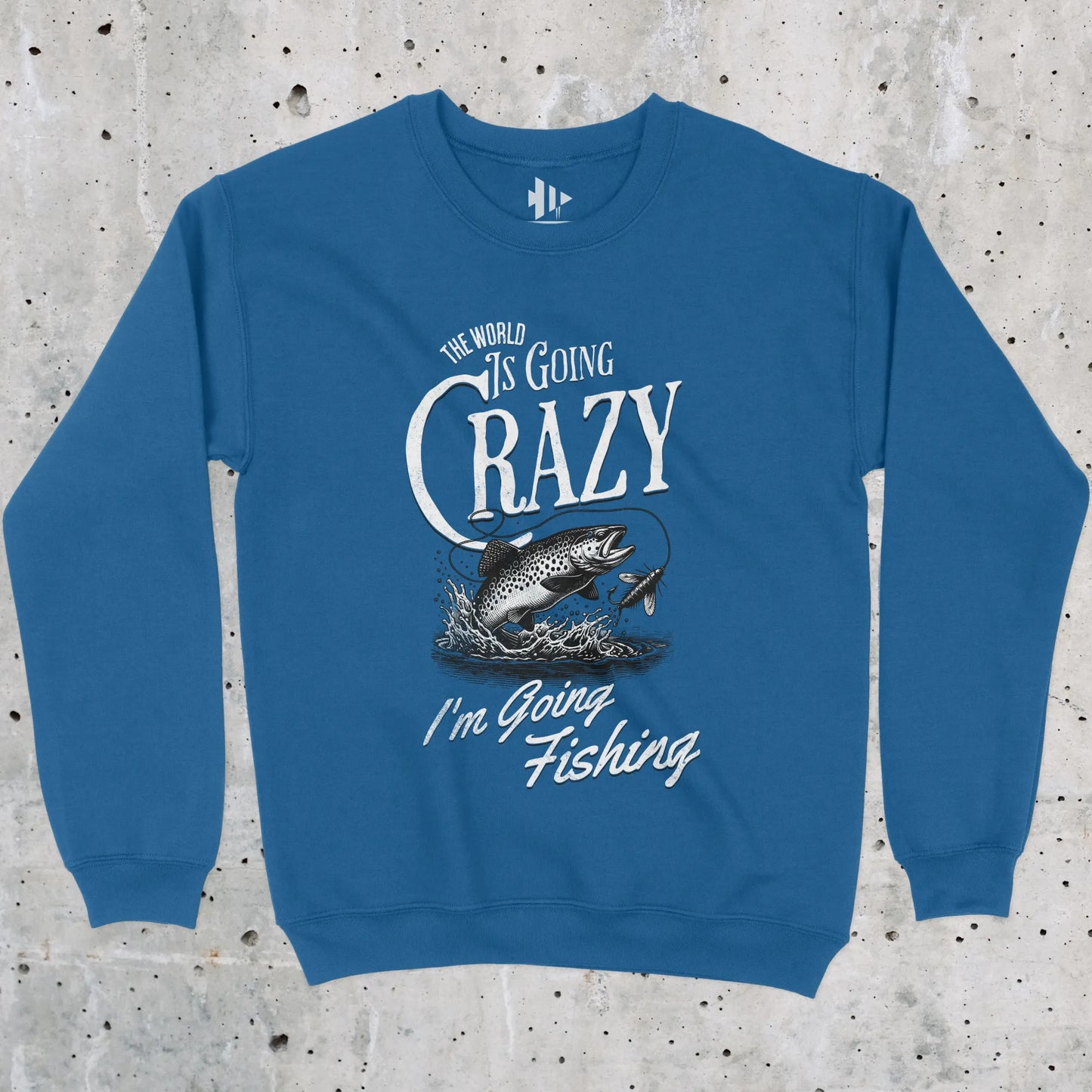 Royal, The World Is Going Crazy Sweatshirt – fish-room