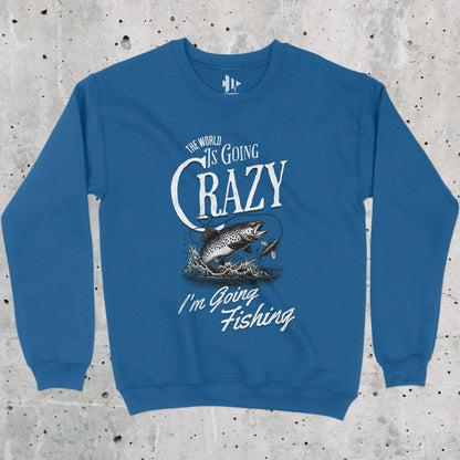 Royal, The World Is Going Crazy Sweatshirt – fish-room
