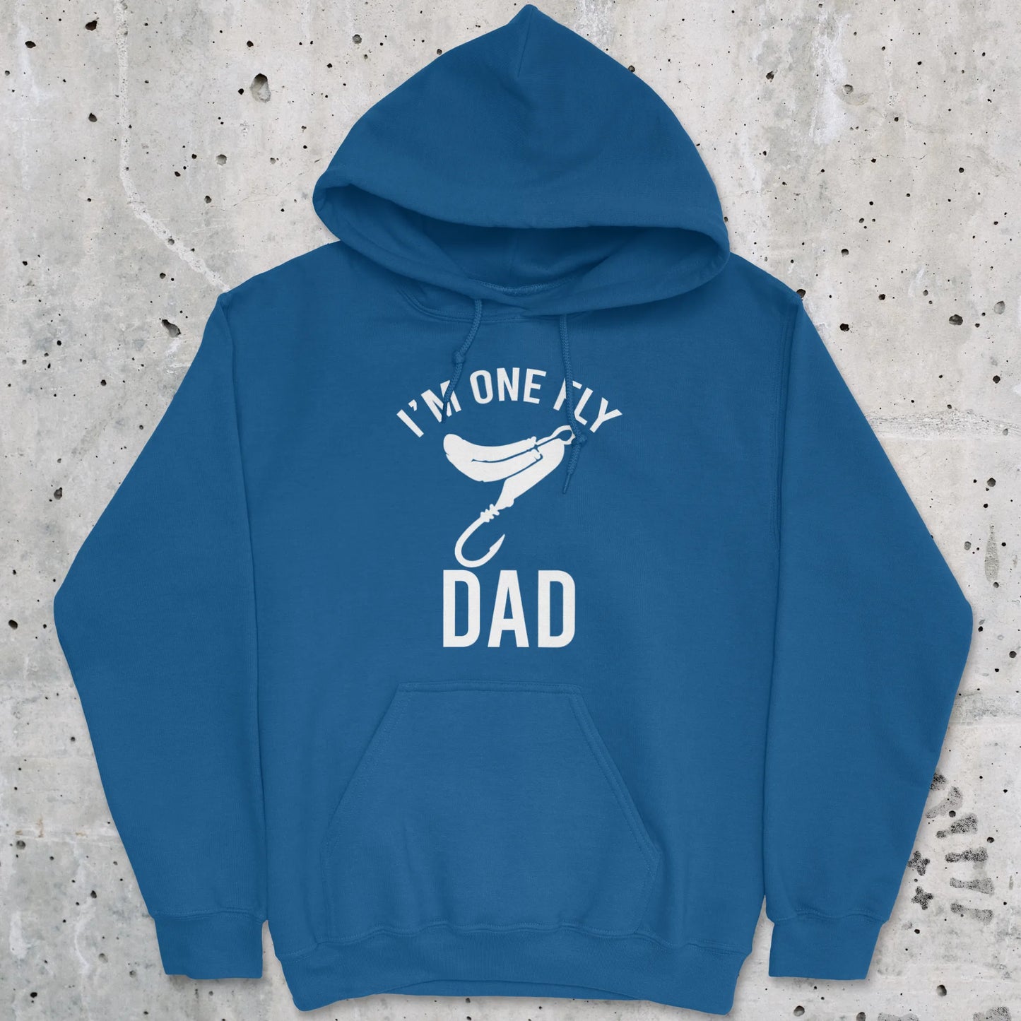 Royal, I'm One Fly Dad Hoodie – fish-room