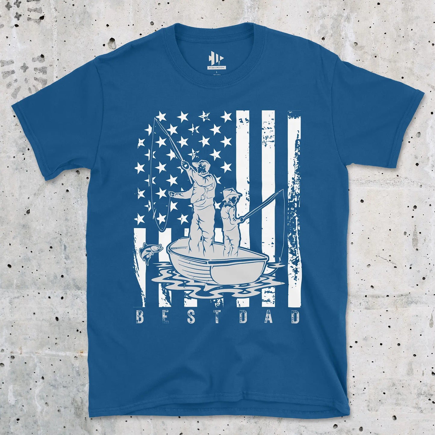 Royal, Best Dad Tee – fish-room