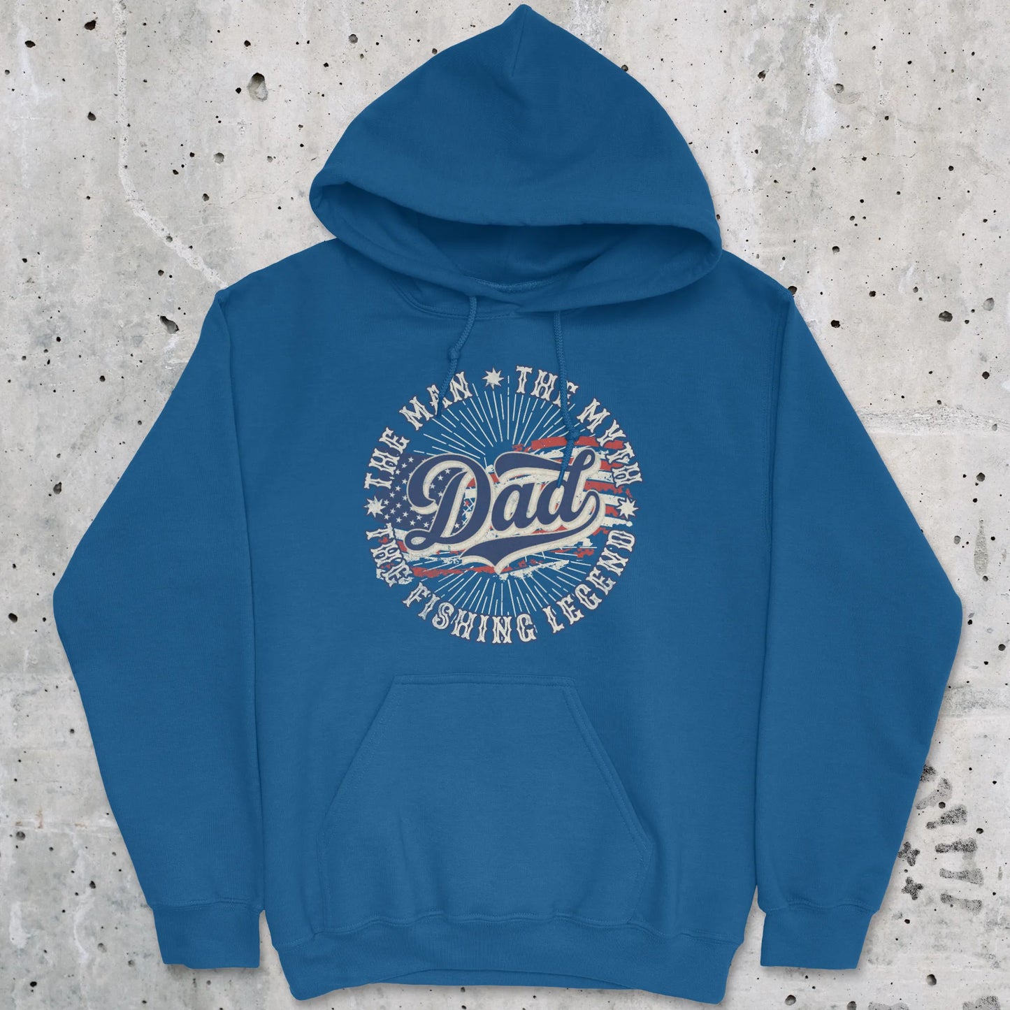 Royal, Legendary Dad Fishing Hoodie – fish-room