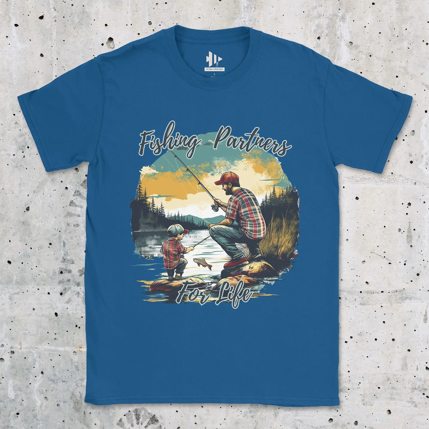 Royal, Fishing Partners for Life Tee – fish-room