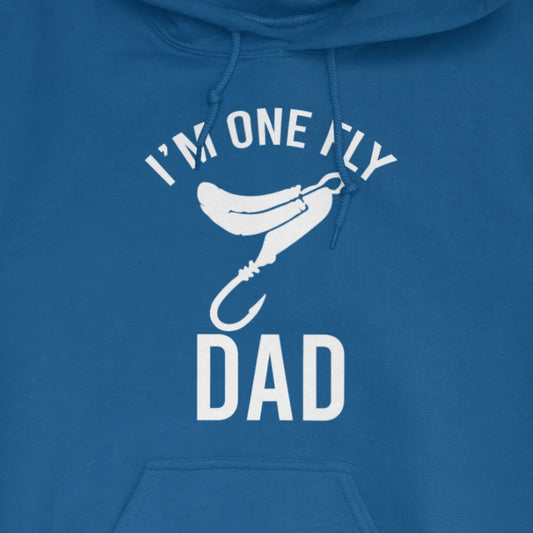 Royal, I'm One Fly Dad Hoodie – fish-room