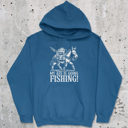 Royal, My Ass is Going Fishing! Hoodie – fish-room