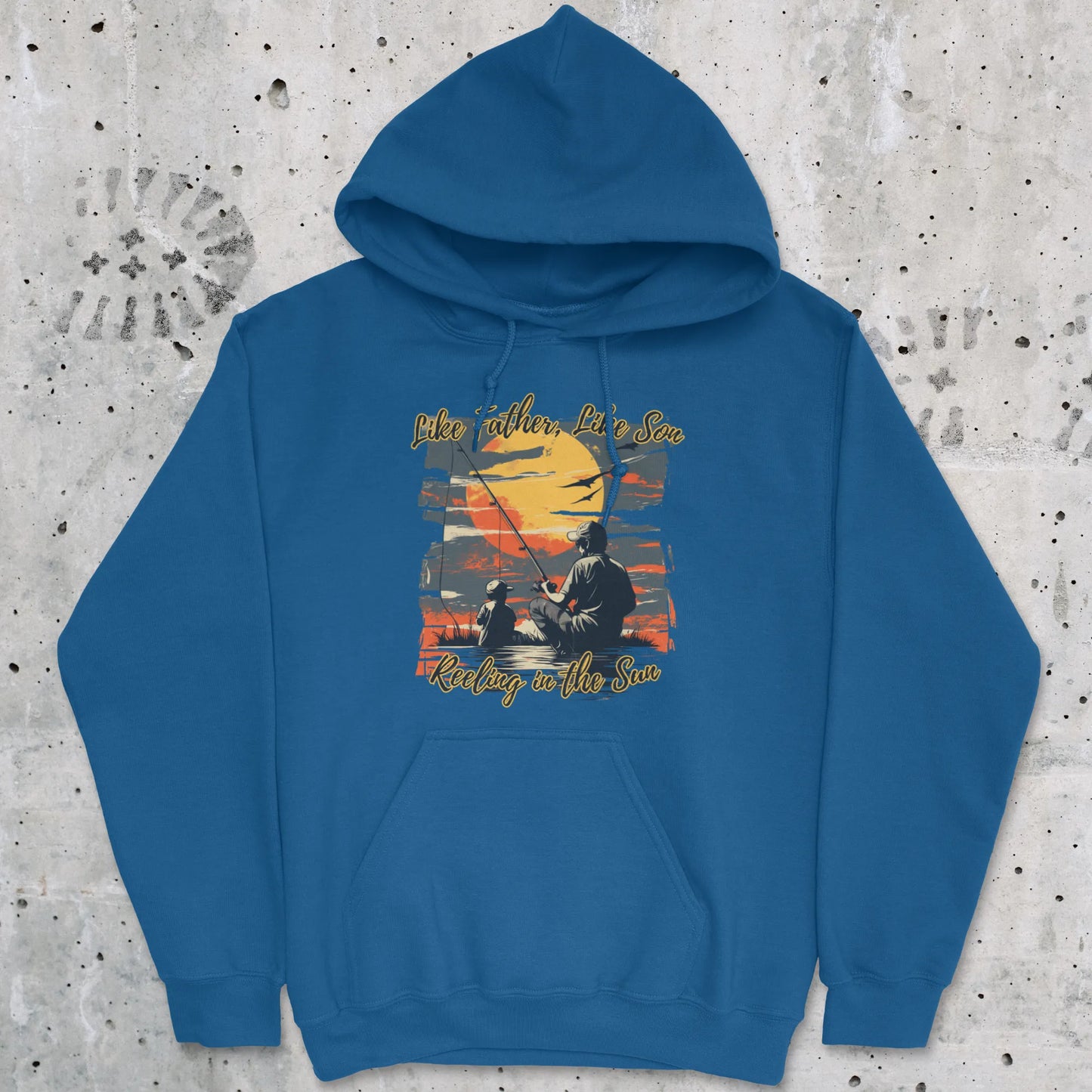 Royal, Like Father Like Son Hoodie – fish-room
