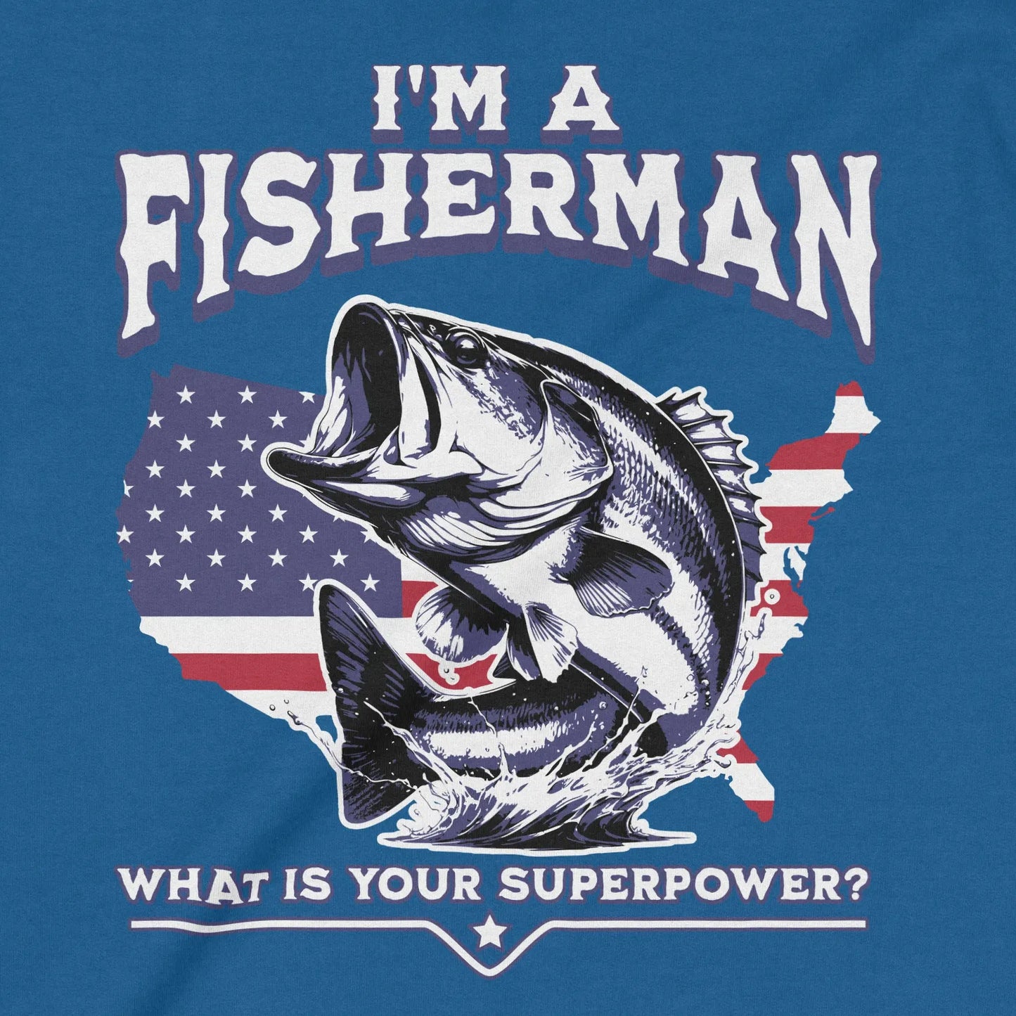 Royal, Fisherman Superpower Sweatshirt – fish-room
