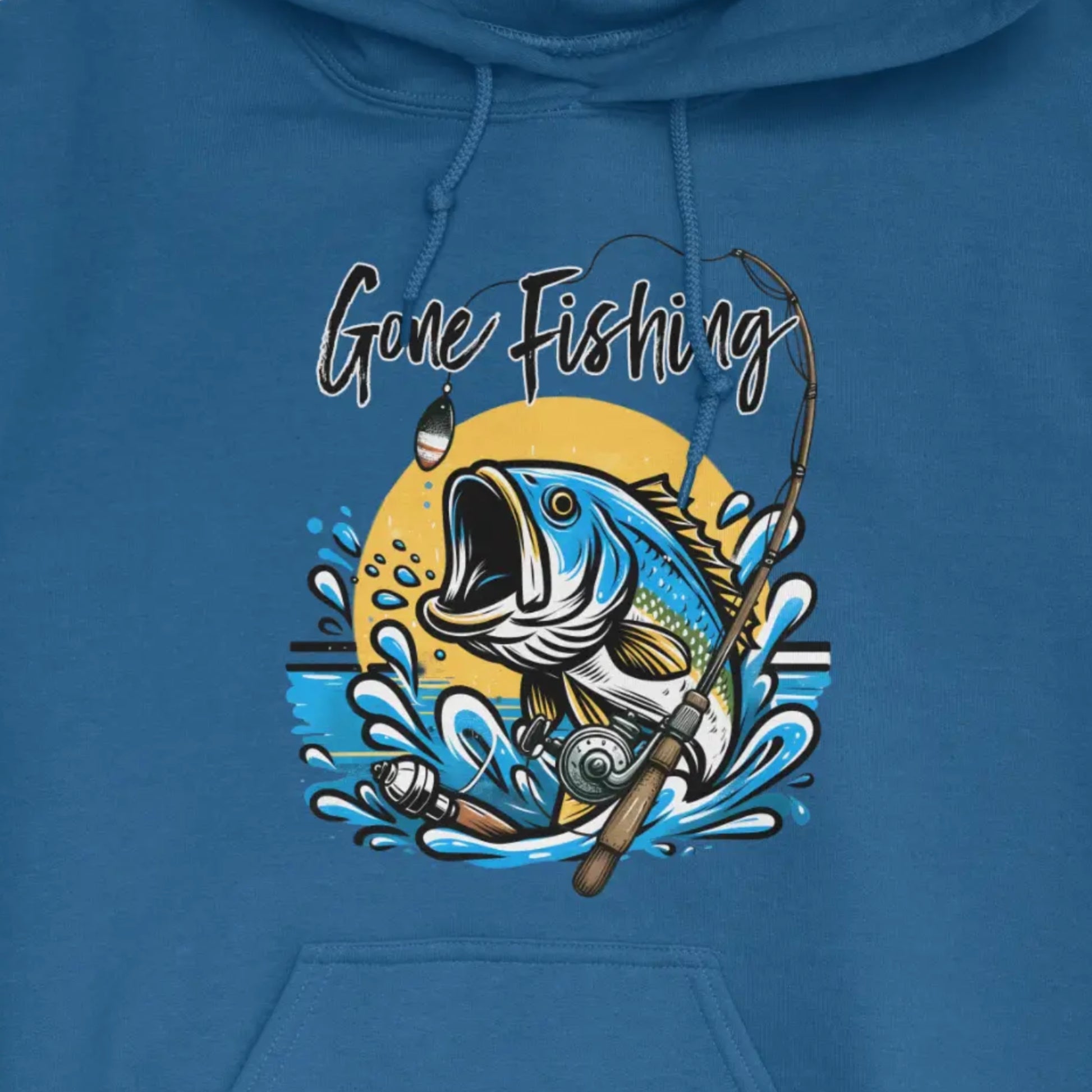 Royal, Gone Fishing Hoodie – fish-room