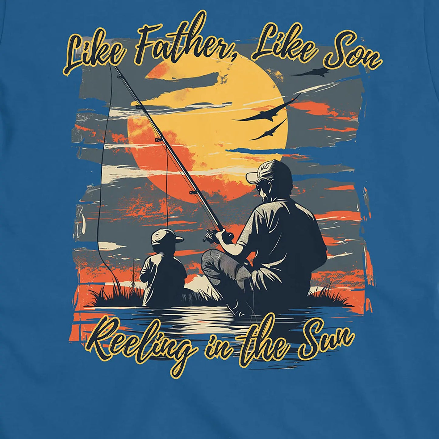 Royal, Like Father Like Son Tee – fish-room