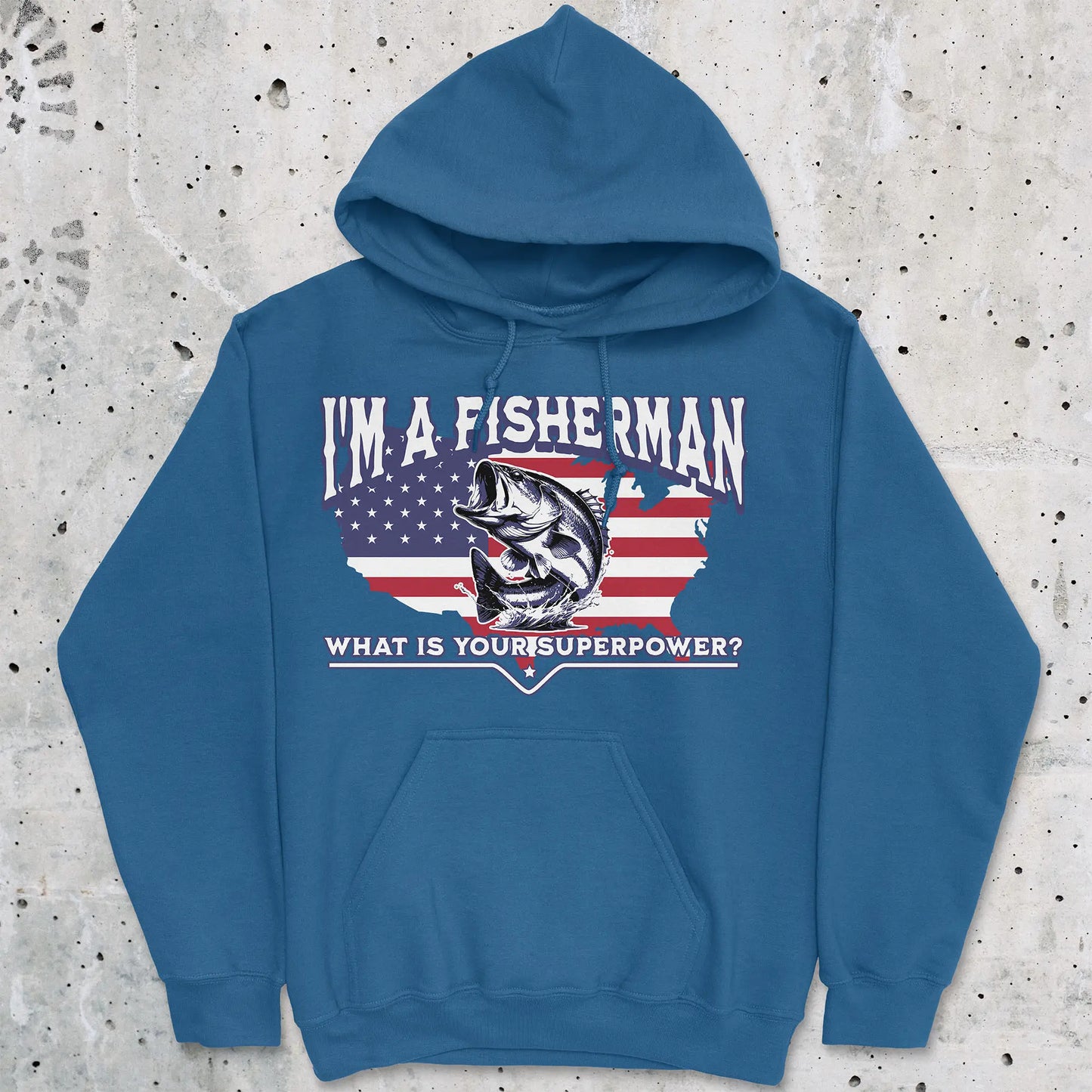 Royal, Fisherman Superpower Hoodie – fish-room