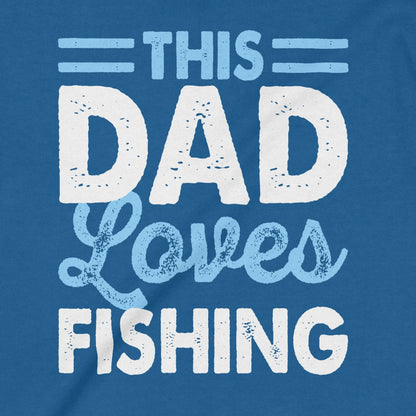 Royal, This Dad Loves Fishing Crewneck Sweatshirt – fish-room