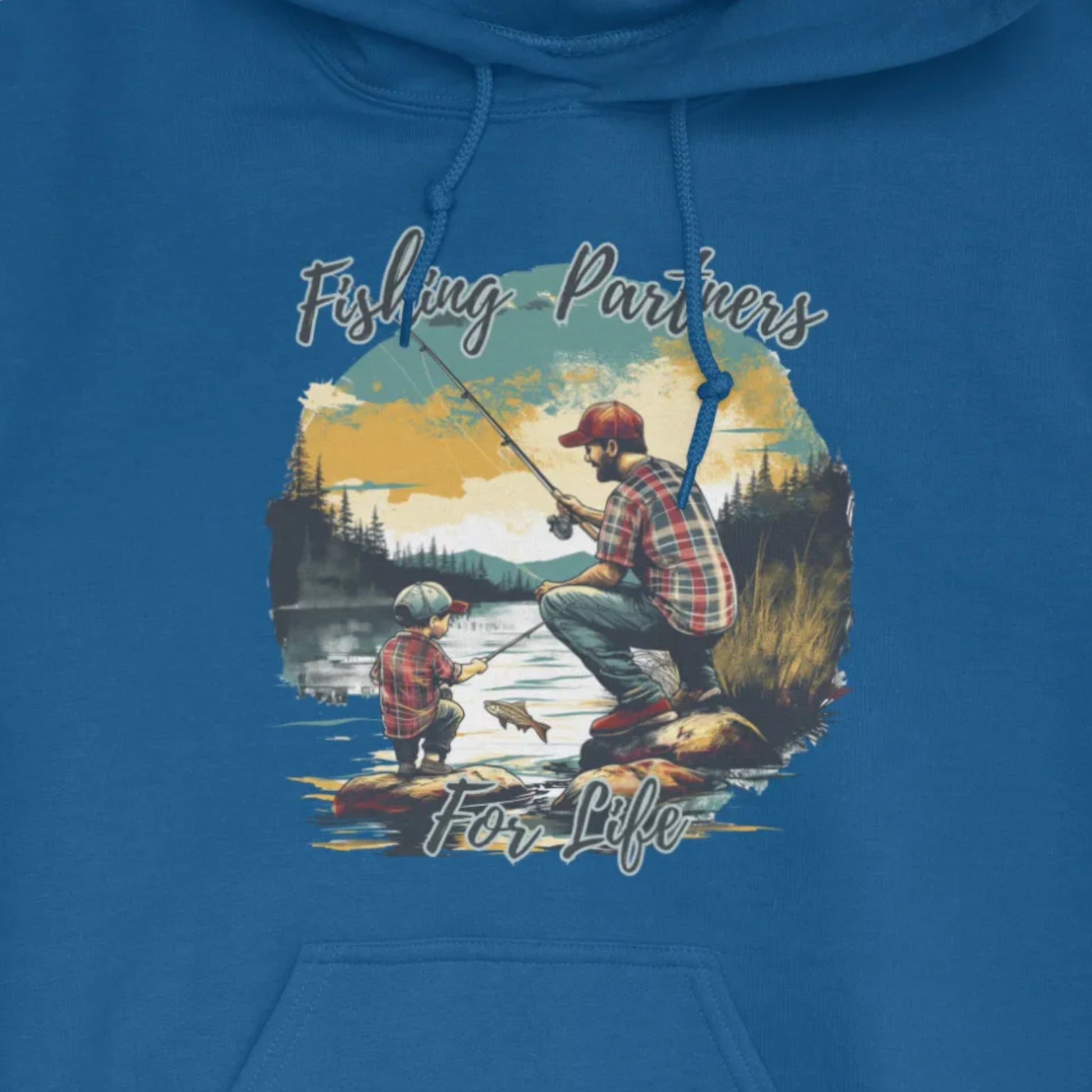 Royal, Fishing Partners for Life Hoodie – fish-room