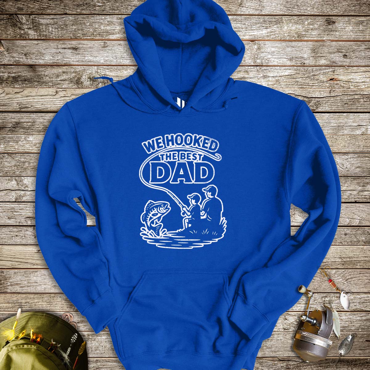We Hooked the Best Dad Hoodie