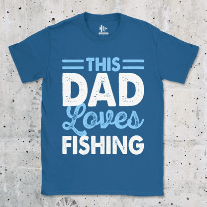 Royal, This Dad Loves Fishing Tee – fish-room