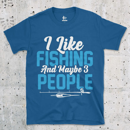 I Like Fishing Tee Royal T-Shirt