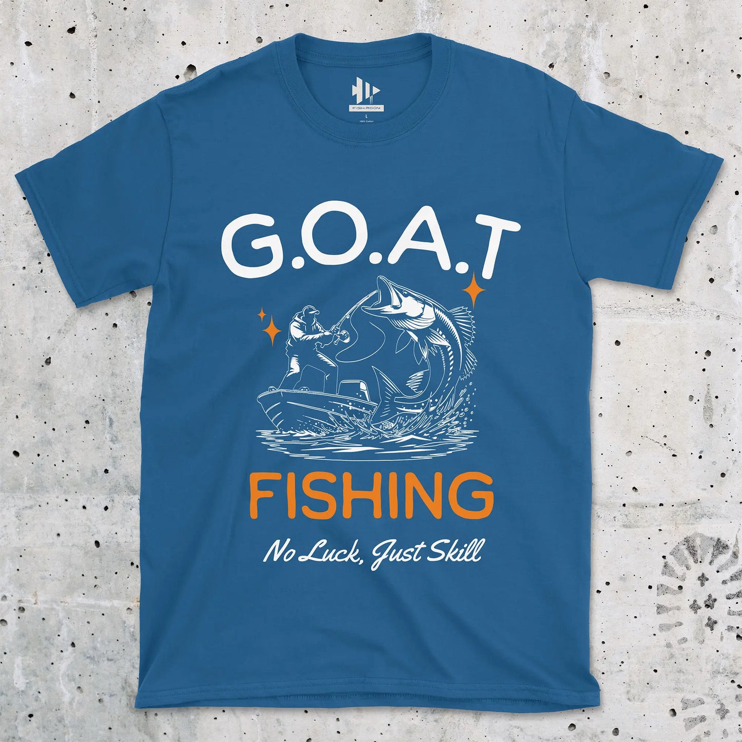 Royal, GOAT Fishing Tee – fish-room