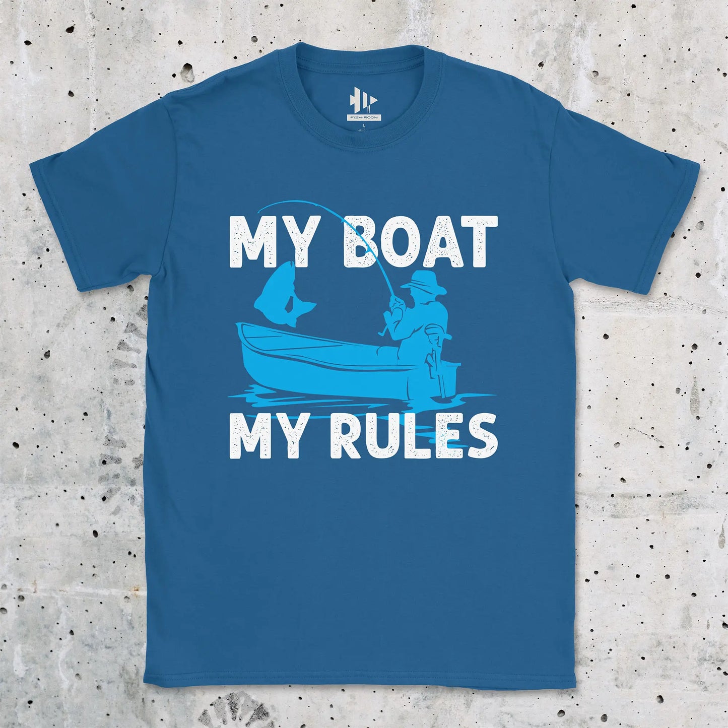 Royal, My Boat My Rules Tee – fish-room