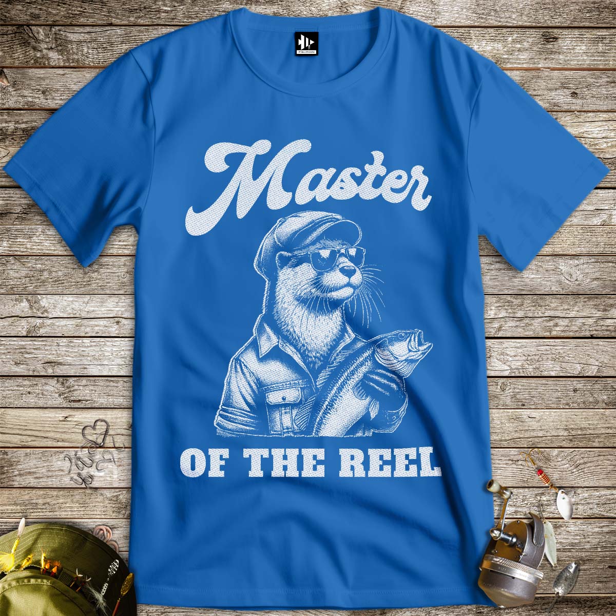 Master Of the Reel Tee-funny fishing t shirt-FISH-ROOM LLC