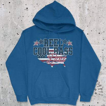Royal, Reel Cool Bass Dad Hoodie – fish-room