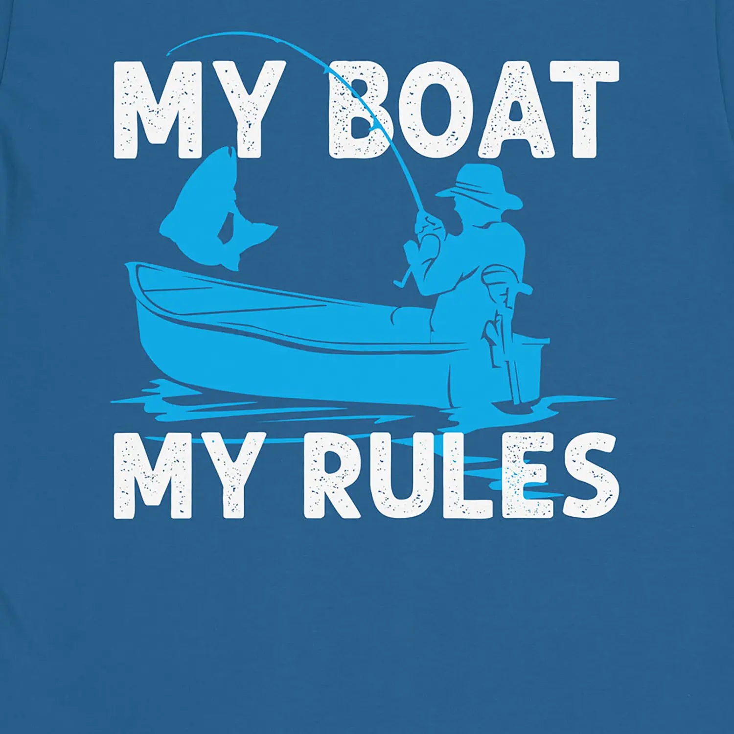 Royal, My Boat My Rules Tee – fish-room
